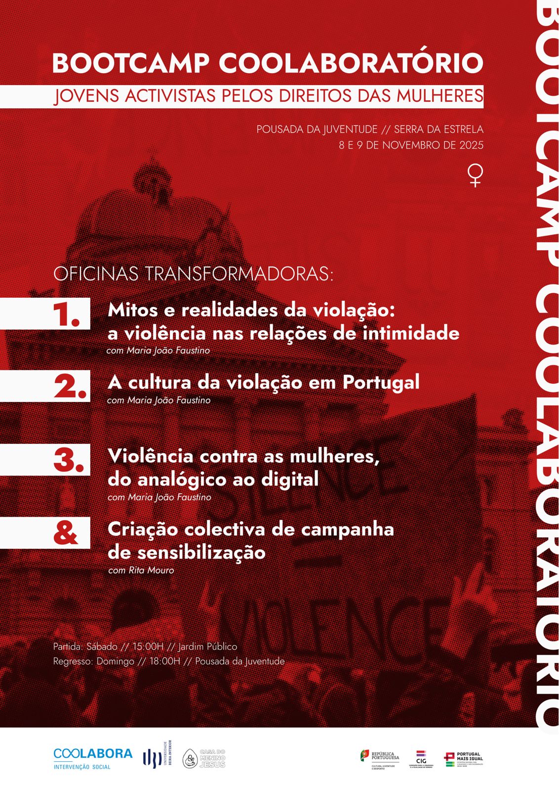 Bootcamp pelo fim da violência contra mulheres e raparigas