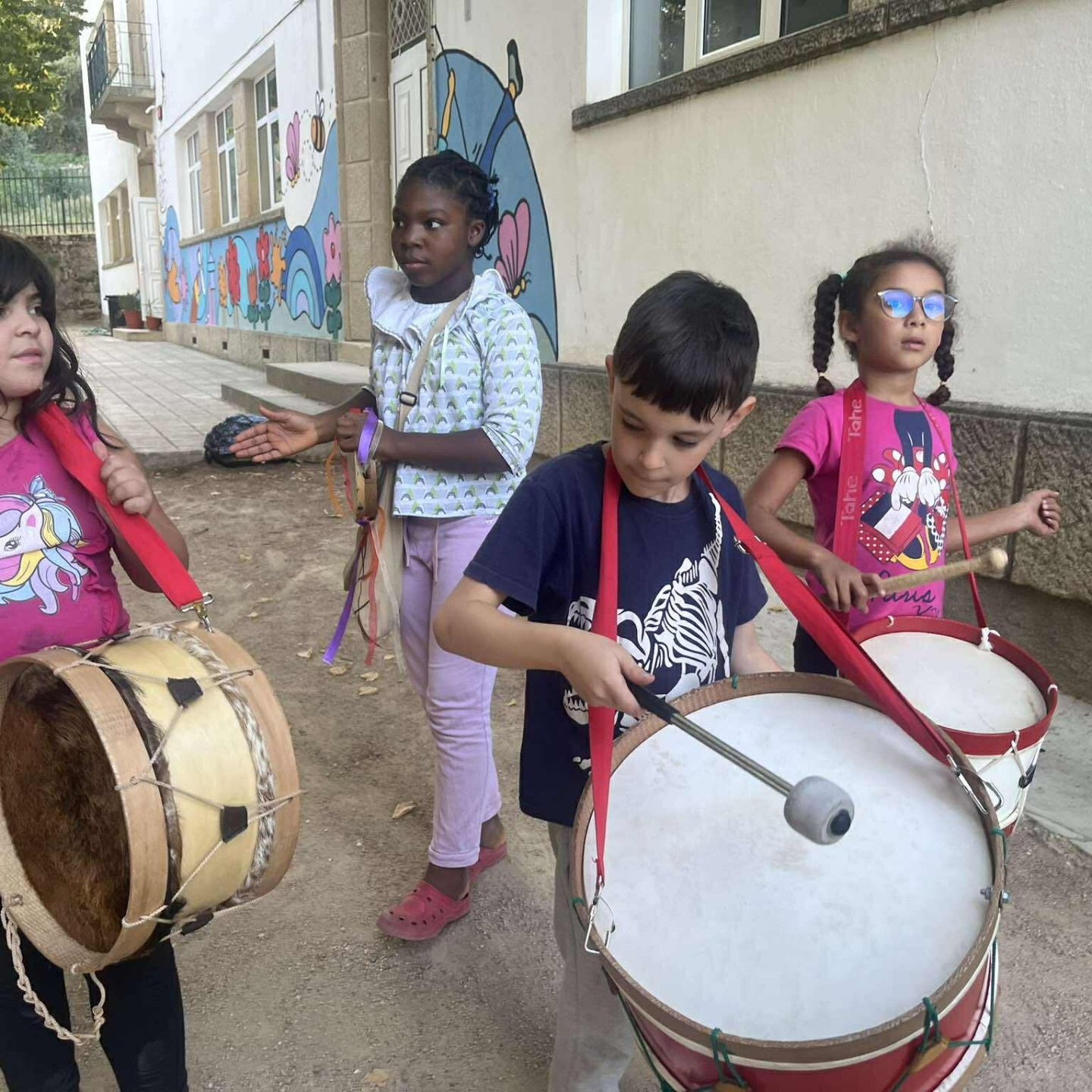 Tarde cheia de ritmo no Projecto Quero Ser Mais E9G