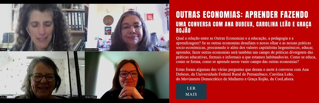 Outras Economias: Aprender Fazendo